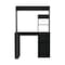 Tuhome Modern Straight Desk, 17.7 in. D X 58.3 in. H, 38.7 in. W X Laminate, Black ELW9036 - alternate 5